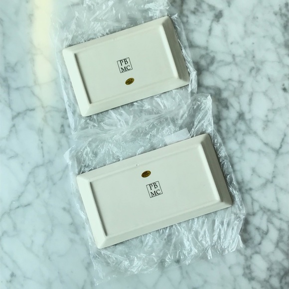 mackenzie childs Patience Brewster Joy & Love Trinket Trays - Picture 2 of 6